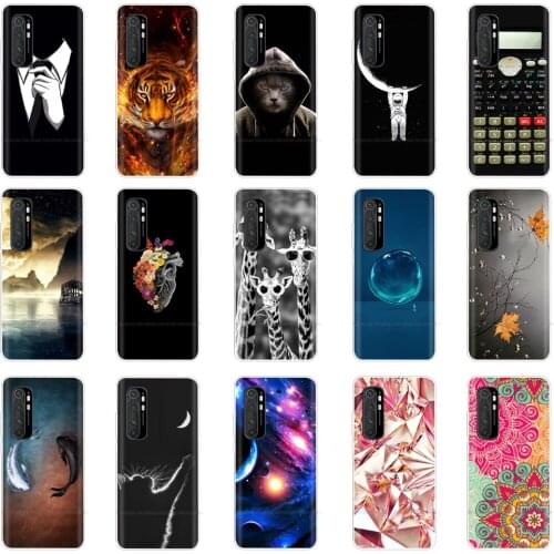 Silicon Case for Xiaomi Mi Note 10 Lite Cover Soft TPU Phone Case for Xiaomi Mi Note 10 Lite Note10 Lite Case Coque Fundas Para