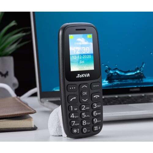 Sincoole Unlocked Bar Style Senior Cell Phone for Elderly & Kids, Big Screen and Large Buttons, Hearing Aid Compatible with Char