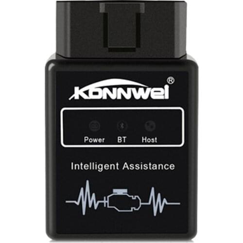 KONNWEI KW912 ELM327 Elm 327 Bluetooth OBD2 Scanner for Android Phone Read Clear Error Engine Code Reader OBD II Diagnostic Tool