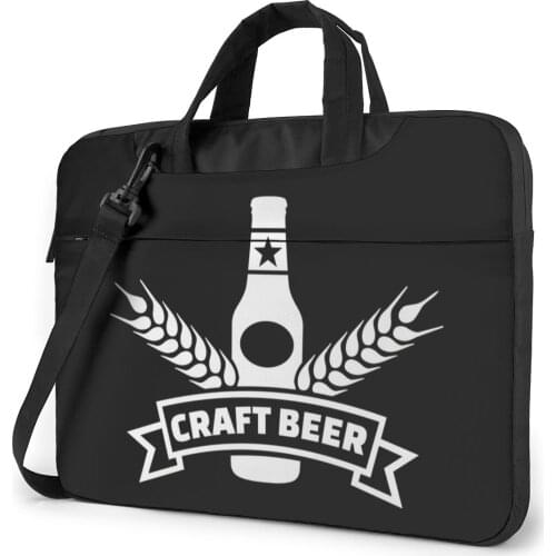 Craft Beer Laptop Bag Case Carry Cute Computer Bag Bike With Handle Laptop Pouch