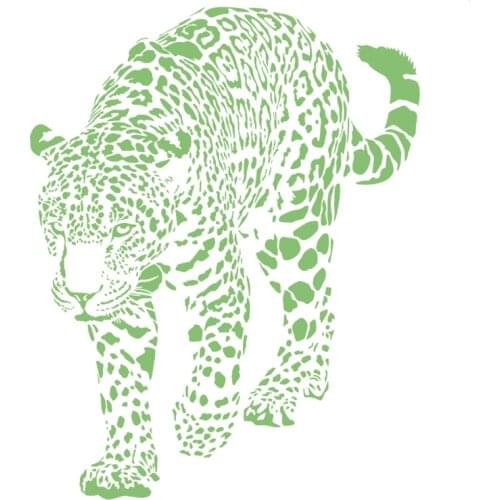 Animal Leopard Logo Luminous Patch Iron Ons Patches for Clothing Thermal Transfer Fluorescence Stickers for Clothes FreeShipping