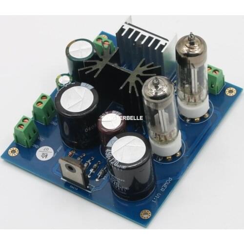 Assembled 6Z4 Tube Filament Filter Power Supply Board DC100V-380V For Tube Preamplifier /Amplifier /Phono