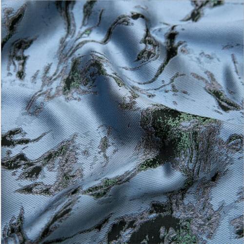 100cm*150cm wide spring and autumn stereo jacquard light luxury fashion brocade fabric womens dress windbreaker fabric