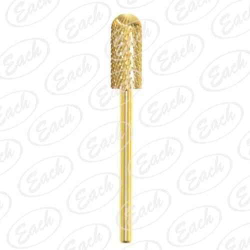 1 pcs Small Rounded Top Bit silver or Gold nail art salon electric nail art carbide drill