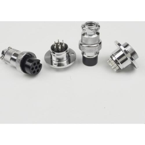 10 SET GX20 2pin 3pin 4pin 5pin 6pin 7pin 8pin 10pin 12pin Aviation Plug & Socket Circular Multipole 2-12PIN CONNECTOR