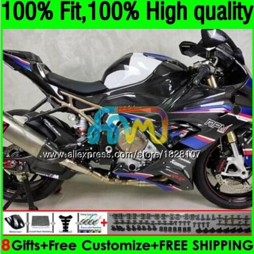 100%Fit Injection For NEW S1000 RR S1000RR 19 20 21 Black blue 153BS.14 S1000-RR S 1000 RR S 1000RR 2019 2020 2021 OEM Fairing