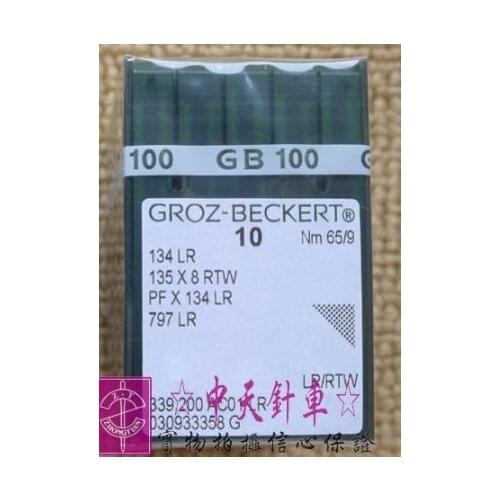 100 pieces GROZ-BECKERT 134LR industrial sewing machine needles, good for leather