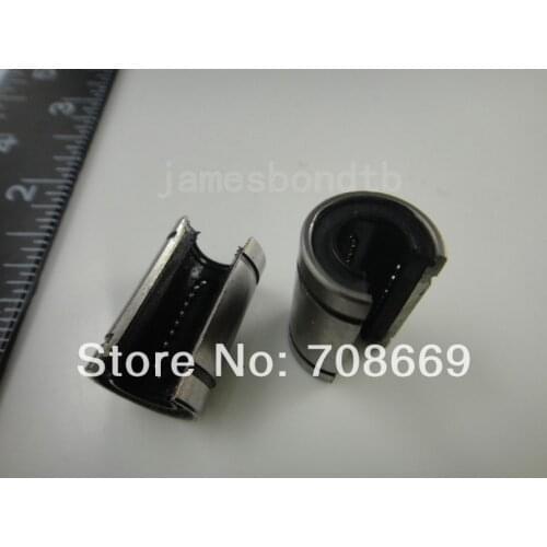 2pcs LM16UUOP 16mm Open Linear Ball Bearing