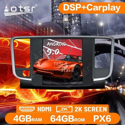Tesla Big Screen Car Radio For Nissan Teana J32 Maxima 2008+ Multimedia Player Android Auto Audio Stereo Head Unit Carplay DSP