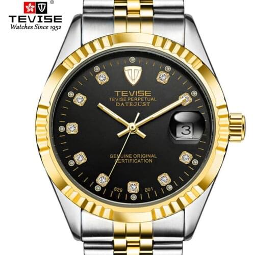 TEVISE Automatic Watch Men 2021 Top Brand Luxury Classic Hardlex Waterproof Mechanical Male Wristwatch vintage automatic watch