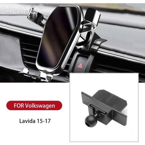 Car Phone Holder For Volkswagen Lavida 2015 2016 2017 GPS Navigation Interior Dashboard Cell Stand Accessories Smartphone Holder