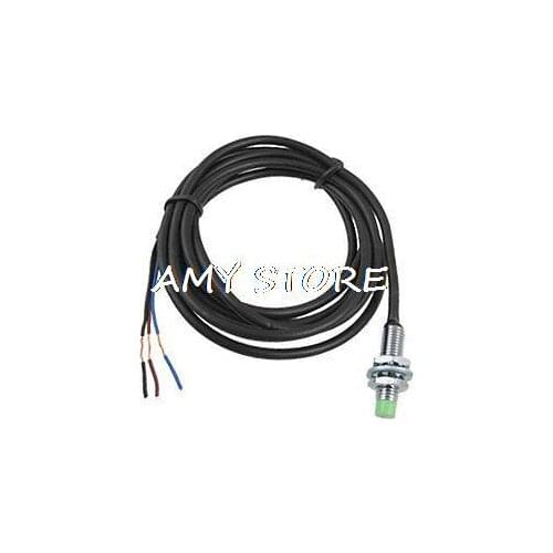 NPN NO 2mm Noncontact Inductive Proximity Sensor Switch DC 12-24V PR08-2-DN
