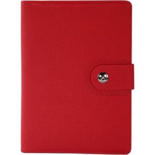 200 pages simple pu cover A5 notebook for business office school stationery diary