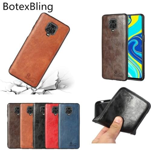 BotexBling Simple men soft leather phone case for Redmi 9A 8A 7A 9 8 7 note9 Pro xiaomi note8 pro note8t note7 TPU back cover