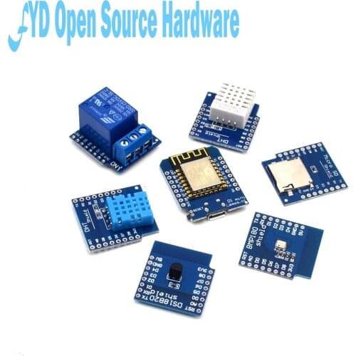 D1 mini kit Mini NodeMcu 4M bytes Lua WIFI Internet of Things development board based ESP8266 by WeMos