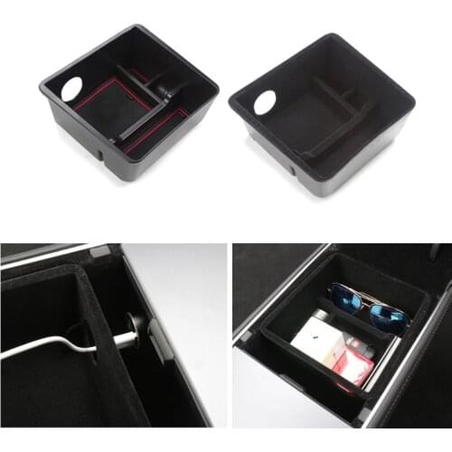 Car Central Armrest Storage Box Built-in Space Saving Design for Extra Storage Wholesale Dropship