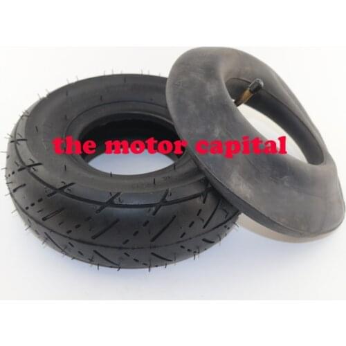BEST 3.00-4 (10"x3", 260x85) 4.10-4 tyre Knobby Scooter, ATV and Go Kart Tire and Tube Set