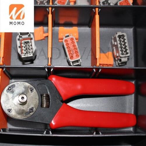 Multi Function Box 2 3 4 6 8 12 Pin Deutsch DTM Connector Kits With Solid Terminals + Crimp Tool