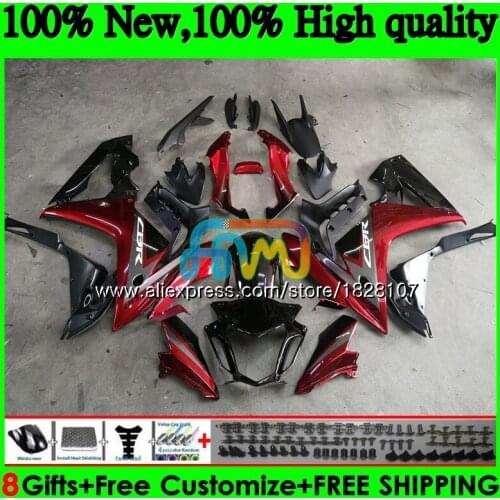 CBR-650F For HONDA CBR Wine red hot 650 F CBR650F 11 12 13 14 15 83BS.25 CBR650 F CBR 650F 2011 2012 2013 2014 2015 2016 Fairing