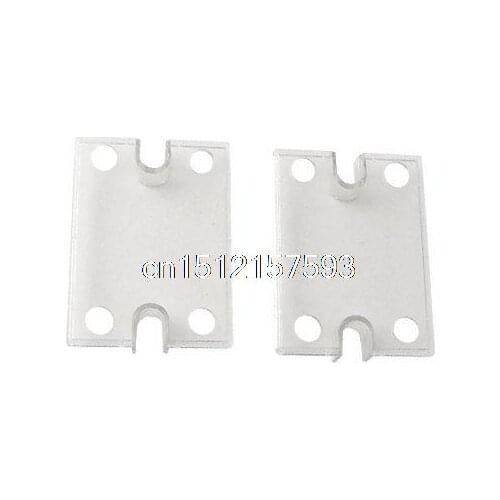 Single Phase Solid State Relay SSR Safety Cover Clear Plastic Covers x 5pcs