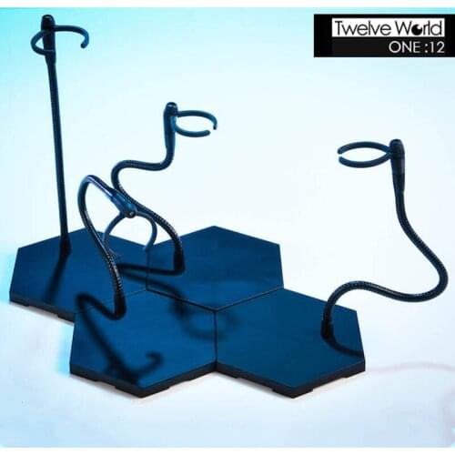 1/12 Scale Adjustable Base Stand Snake Bone Bracket Base Poseable Bracket Stand For 6 inches Action Figure Model Toys TWTOYS