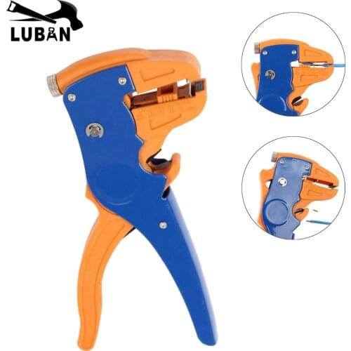 LUBAN HS-700D Self-Adjusting insulation Wire Stripper automatic wire strippers stripping range 0.25-2.5mm2 High Quality TOOL