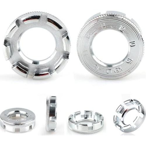Bike Spoke Wrench Bicycle 8 Way Spoke Nipple Key Repair Tool Mountain Bike Wheel Rim Spanner Spanner