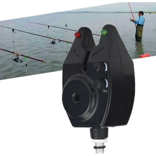 High Sensitivity Led Fishing Bite Alarm Electronic Alarm Bell Fishing Throwing Rod Pendulum Socket Fishing Rod Alarm Tackle