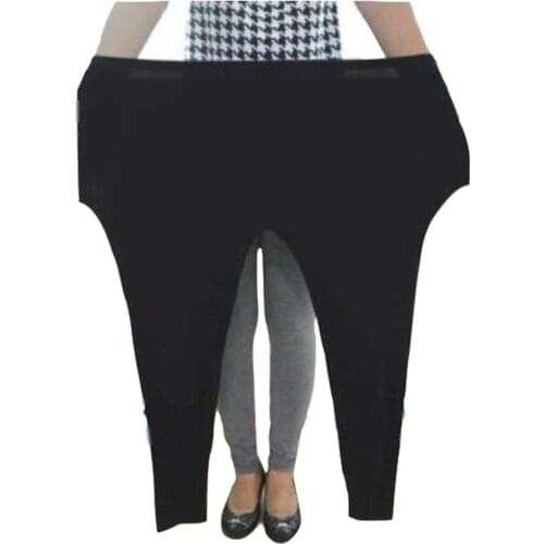 Women Pants 2021 Spring Women Stretch Fabric High Waist Skinny Pants Plus Size 8XL 9XL Sexy Package Black Capris JV673