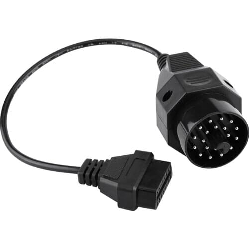 20 Pin To 16 Pin OBD2 Adapter Cable Connector Scanner Cables Adapter For BMW E36 E38 E39 E46 E53 X5 Z3 Durable Adapter Cable