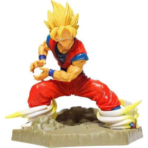 2021 Dragon Ball Toy Son Goku Action Figure Anime Super Vegeta Model Doll Pvc Collection Toys For Children Christmas Gifts