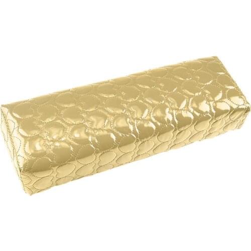 50% Hot Sale Solid Color Soft Faux Leather Nail Art Pillow Manicure Hand Arm Rest Cushion