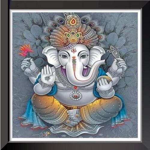Full Drills diamond embroidery sale 5d Diamond painting Hindu god Home Decoration picture by rhinestones diamond mosaic A544