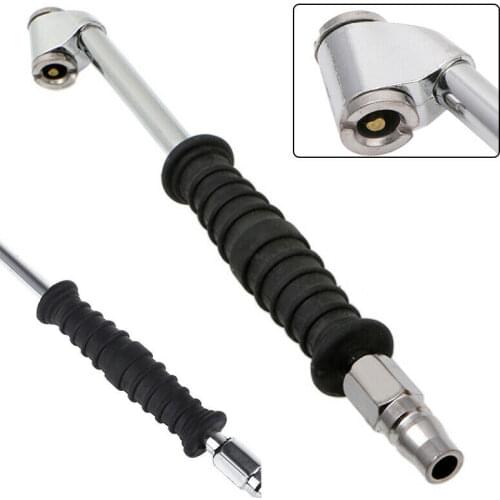 Car Accessorie Car Tire High Pressure Air Pump Nozzle Inflatable Rob Dual-Heads Chuck Valve Tool Inflatable Aid Chuck Valve Tool