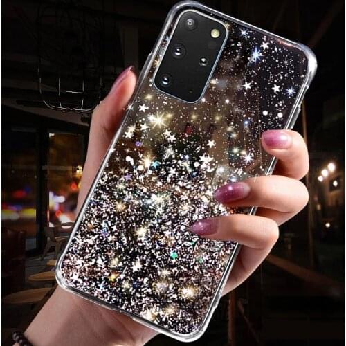 Sexy Glitter Case for OPPO A94 A93 A52 A53 A31 2020 Find X2 X3 Neo Realme 6i 6 7 8 Pro RENO 3 4 5 Lite Pro Diamond Bling Cover