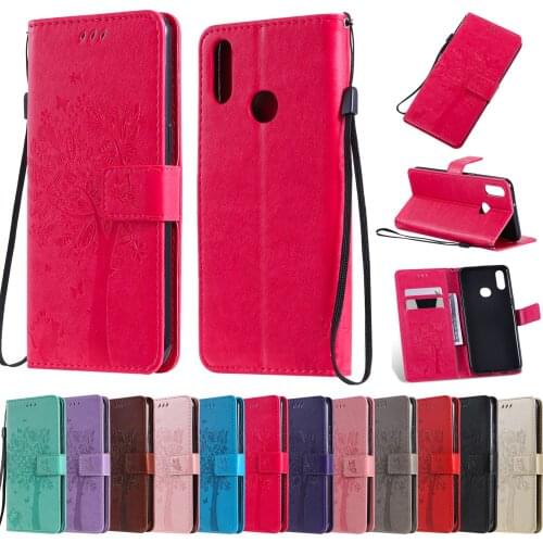 For Samsung Galaxy J4 Core Case 3D Tree Cat Case Wallet Flip Magnetic Stand Phone Case For Samsung Galaxy A10E A20E A70 A40 Case