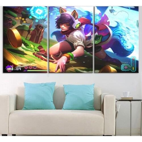 LOL Cuadro De Zorro De Nueve Colas Painting Diamond Full Round Drill Home Decor Cross Stitch Wall Art Craft Embroidery Pictures