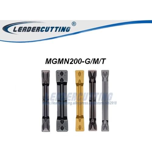 MGMN200-02-R MGMN200-G MGMN200-M MGMN200-T PC9030 NC3020 NC3030 NC3120 PC5300 PC215K*10pcs cutting Grooving carbide insert 2.0mm