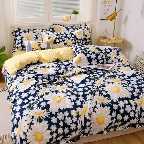 Cute Bedding Set Bedding Set Luxury Egypti...Duvet Cover Set Bed Adornment 2 Person...covers 2-seater Beds King Bedding Set