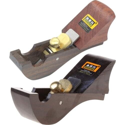 2021 New Black Sandalwood Mini Hand Plane Wood Planer Steel Blade Woodworking Hand Planer
