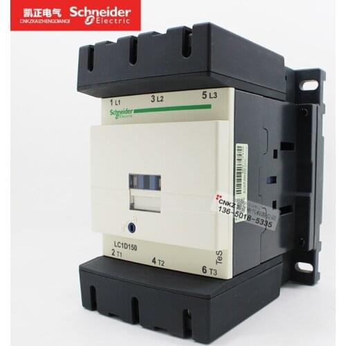 Original authentic Schneider D series contactor LC1D-150 380V LC1D15000Q5C LC1D15000M5C LC1D15000Q7C LC1D15000M7C