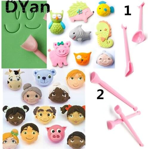 Sugarcraft Plastic Fondant Cutter Cake Mold Fondant Mold Fondant Cake Decorating Tools Sugarcraft A1506-A1507