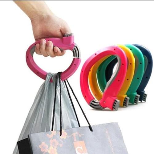 Portable Save effort Vegetables Device D type Mention Dish Carry Shopping Bags for oversized loads retractable unit wristband