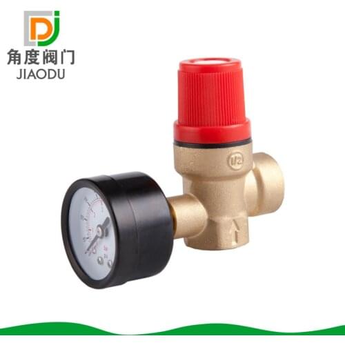 Factory direct sales of brass boiler regulator valve pressure relief valve