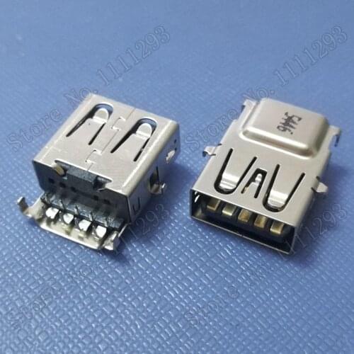 10pcs/lot 3.0 USB Jack Connector for Thinkpad E470 E470C E570 E570C T460P T470P HP Pavilion 11-E 11-e011au 11-e030sa USB3.0 port