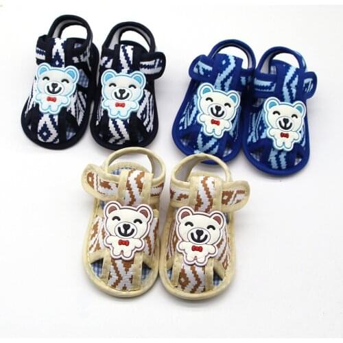 3# Printing Cartoon Baby Girl Sandals Prewalker Soft Sole Sandals Single Shoes Newborn Baby Girls Childrens Sandals For Summer