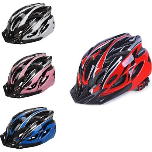 Cycling Helmet Bicycle Helmet Ultralight Multicolor Mountain Bike Helmet Integrally-Mold MTB Helmets Women Men Bicycle Helmet