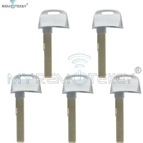 Remtekey 5pcs for Audi Emergency Key HU66 Smart car Key blade 2017 2018