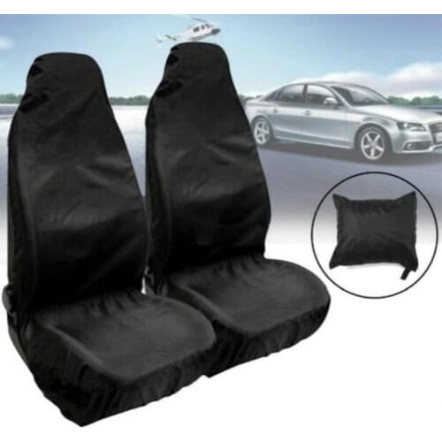 2PCS Car Front Seat Protector Cover Heavy Duty Universal Waterproof Auto Seat Covers Car Seat Cover Breathable Cushion Protector