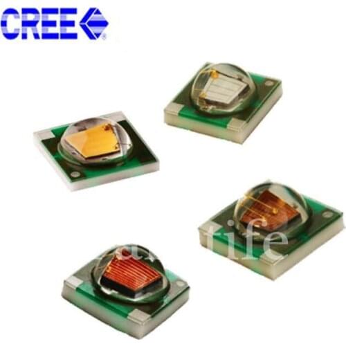 100pcs/lot US Original Cree XPE XP-E LED Photo Red Green Blue White 3W High Power Led